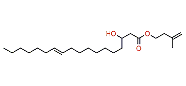 Isoprenyl 3-hydroxy-11-octadecenoate